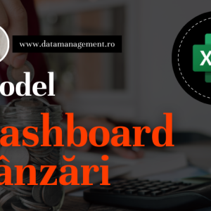 Model dashboard vânzări